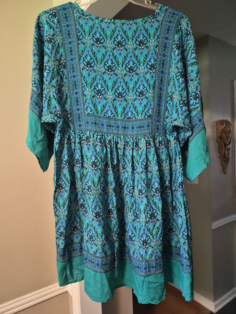 R. Vivimos Boho  Printed Tunic Top - Picture 9 of 10